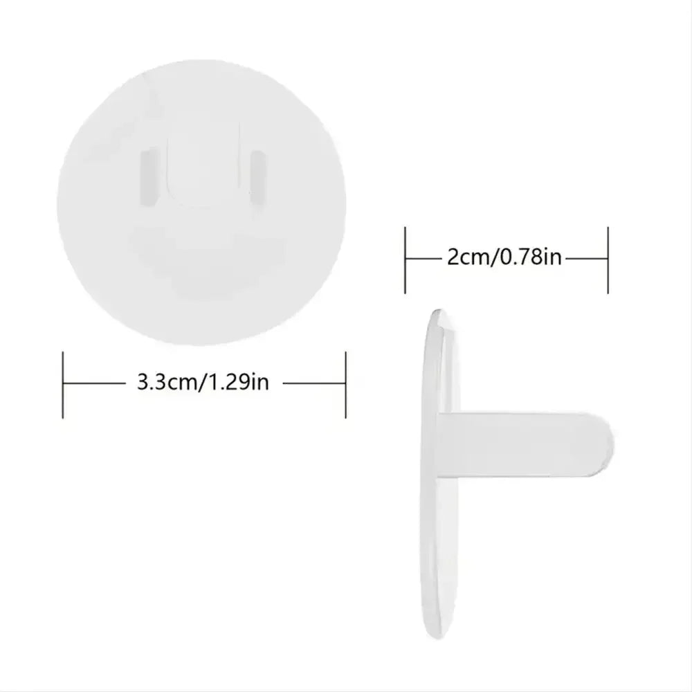 10 Uds. Cubiertas de enchufe estándar americano protección para bebés seguridad seguridad infantil enchufe eléctrico cubierta de enchufe de protección para niños