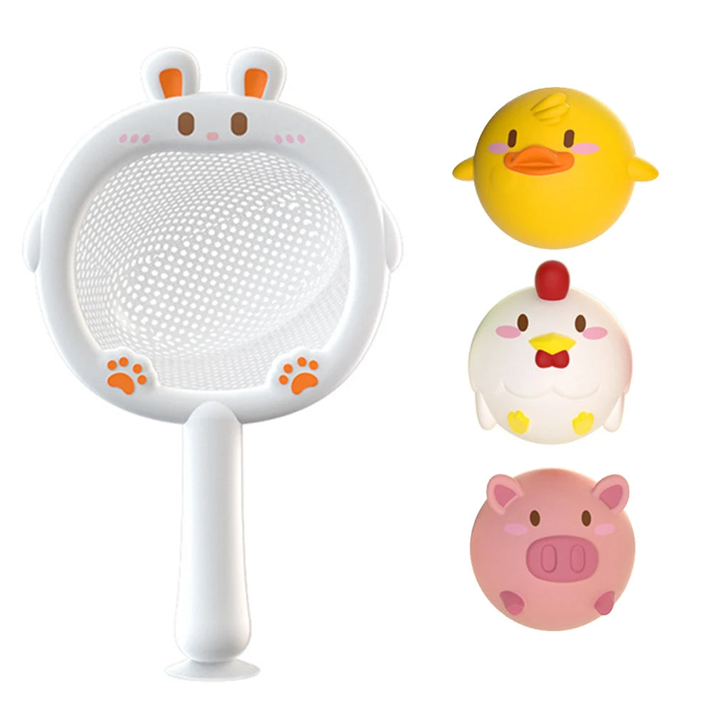 Juguetes con luz LED para bebé, animales bonitos, juguete de baño, agua de natación, flotador de goma suave, pato luminoso de inducción para niños, regalos divertidos