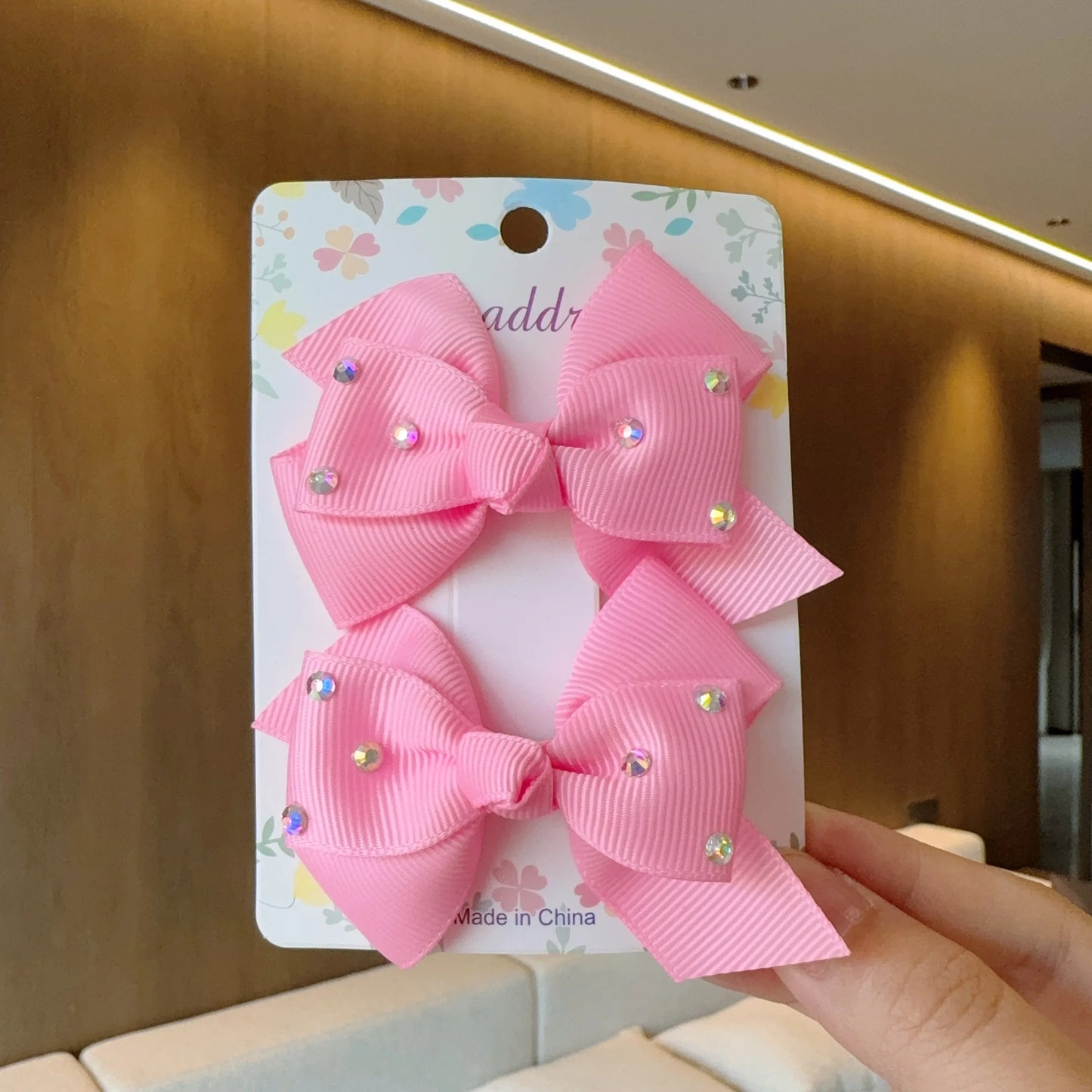 2 uds. De lazos para el pelo lisos para bebé, pinzas para el pelo, horquilla con lazo para niña, pasadores con lazo, accesorios para el cabello para niños