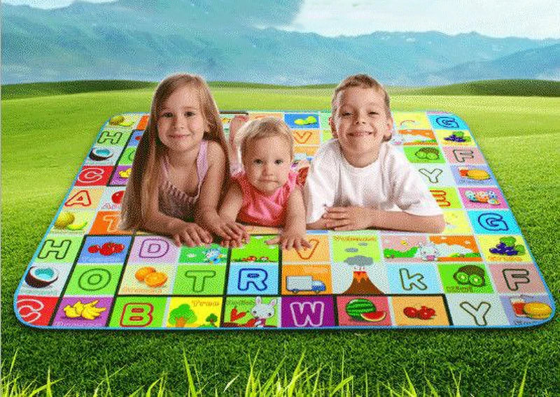 Alfombra de juego para bebés de 120x90cm, alfombra para actividades EPE, gimnasio, esteras para gatear, alfombra de juego para bebés, alfombra para niños, suelo, juguetes de espuma Eva para recién nacidos