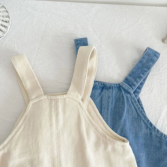 Traje de ropa para niños, conjunto de ropa para niñas pequeñas, camisa bordada de manga larga + mono vaquero, traje de ropa de otoño y primavera
