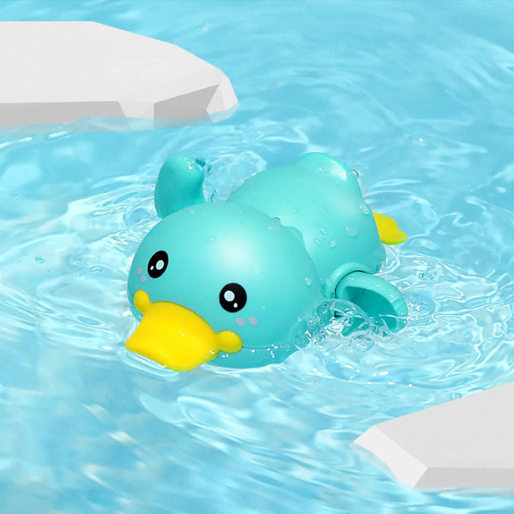 Juguetes de baño para bebé, bonito baño, tortuga, ballena, piscina, playa, cadena clásica, mecanismo de relojería, juguete de agua para niños, juguetes para jugar en el agua
