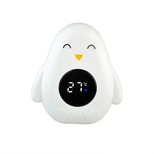 Medidor de temperatura de baño para bebé, medidor de temperatura de baño Digital flotante para agua, pantalla LED, probador de temperatura, dibujos animados de seguridad