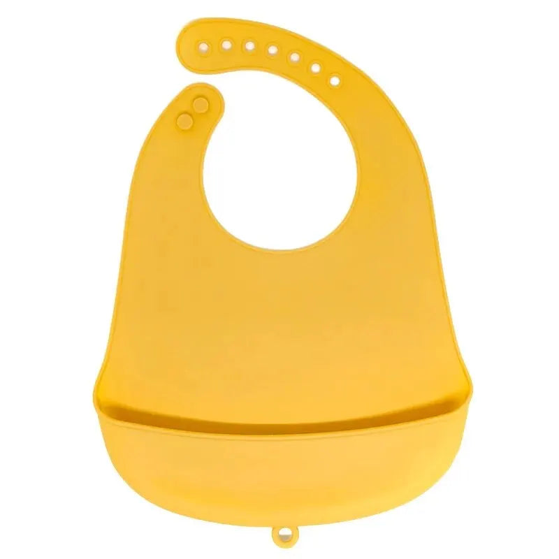 Baberos de silicona para comer para bebés, Baberos para bebés fáciles de limpiar, toalla babeante, Baberos impermeables de silicona para niños