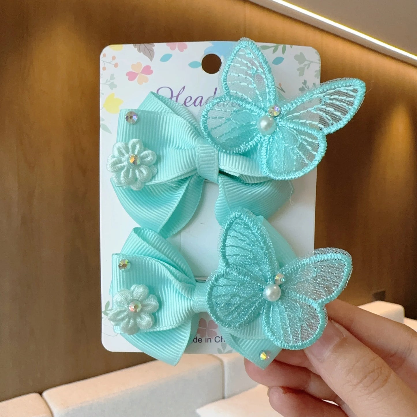 2 uds. De lazos para el pelo lisos para bebé, pinzas para el pelo, horquilla con lazo para niña, pasadores con lazo, accesorios para el cabello para niños