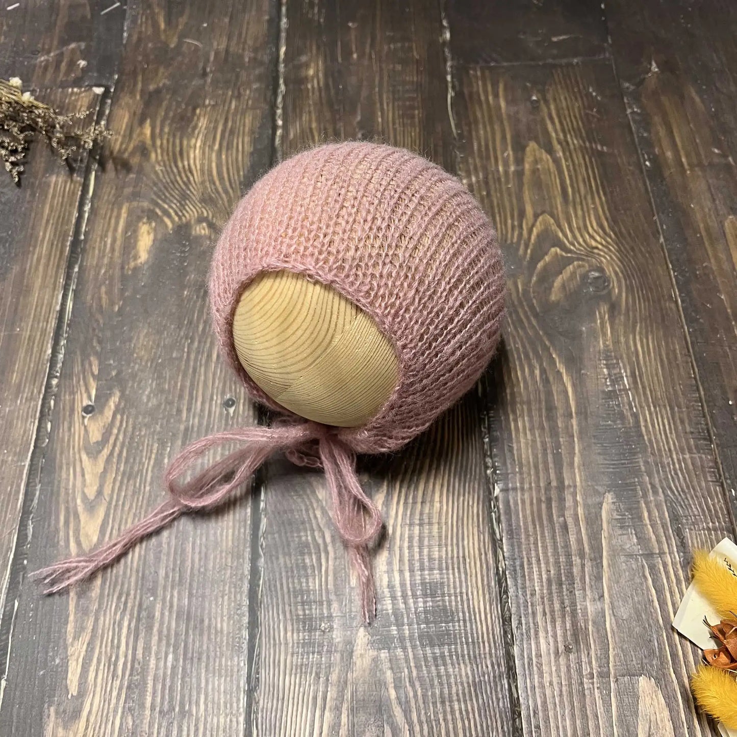 Accesorios de fotografía recién nacido elásticos Don & Judy, conjunto de envoltura con sombrero, Mohair tejido a mano suave, fondo para sesión de fotos de bebés, juegos de 2 uds.