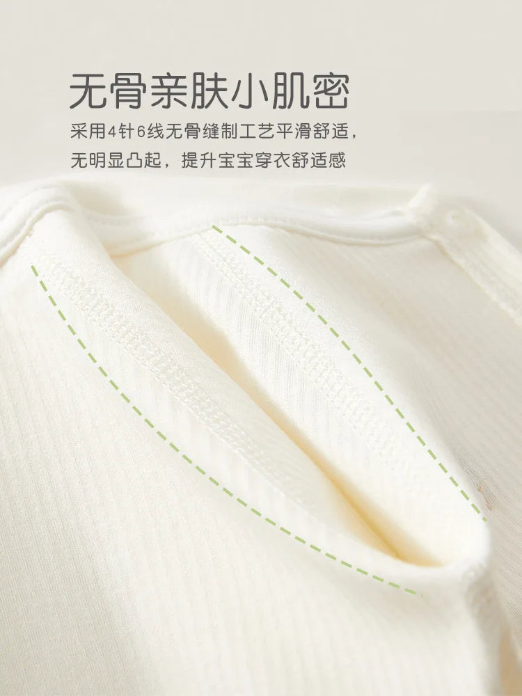 AYNIGIELL Mono para bebé, ropa de dormir de primavera y otoño, ropa de algodón puro para recién nacidos de 0 a 18 meses, mono para niños y niñas