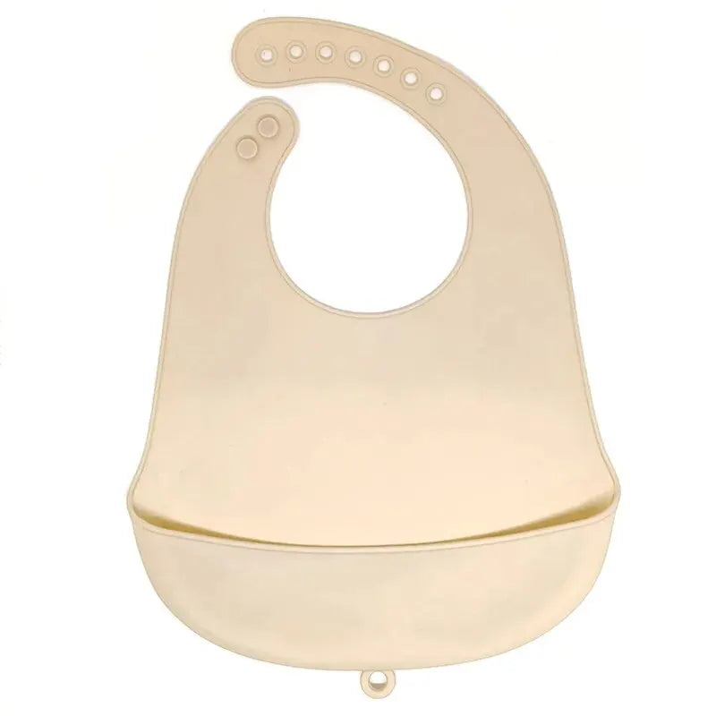 Baberos de silicona para comer para bebés, Baberos para bebés fáciles de limpiar, toalla babeante, Baberos impermeables de silicona para niños