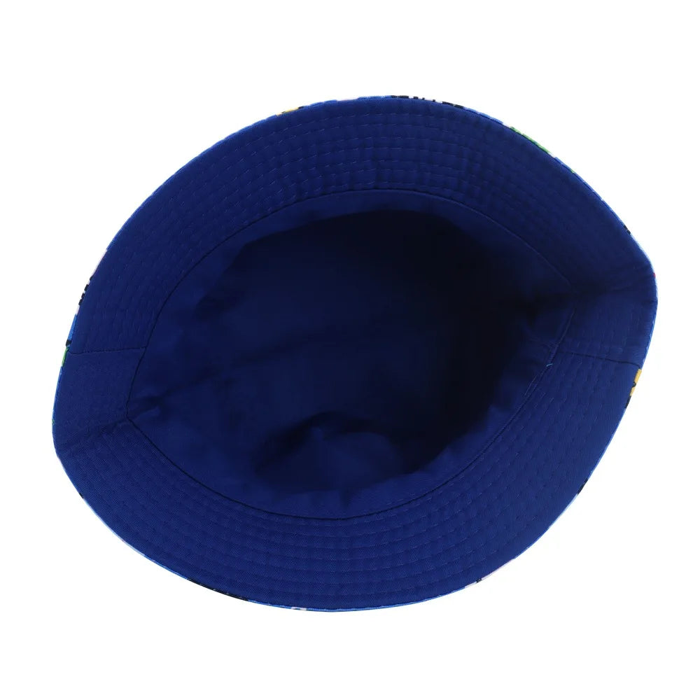 Sombrero de pescador de doble cara para bebé, bonito unicornio con letras bordadas, gorra de pescador para niños y niñas, sombrero para el sol para niño al aire libre para primavera y verano