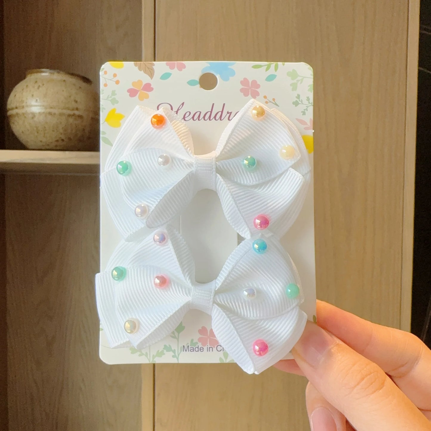 2 uds. De lazos para el pelo lisos para bebé, pinzas para el pelo, horquilla con lazo para niña, pasadores con lazo, accesorios para el cabello para niños