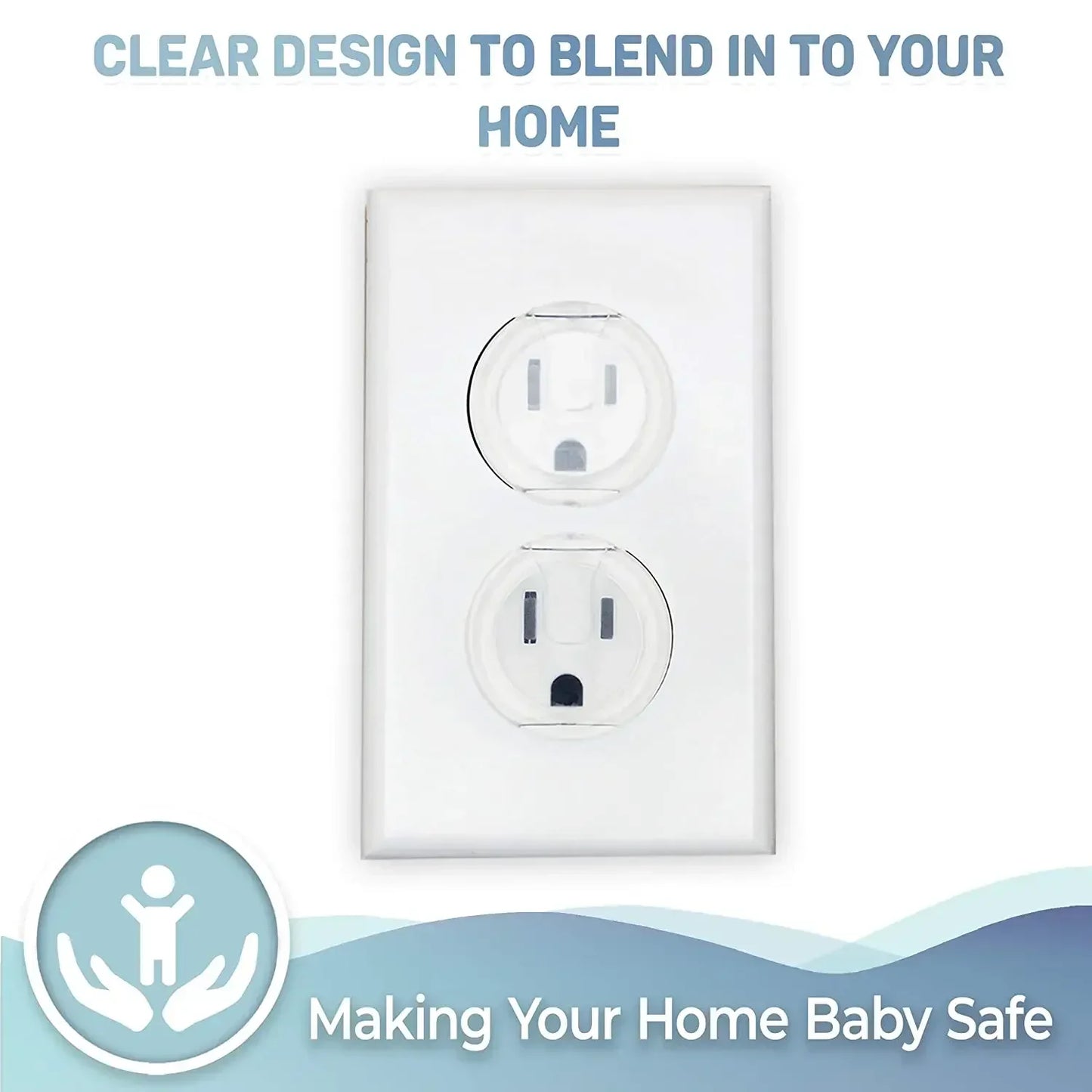 10 Uds. Cubiertas de enchufe estándar americano protección para bebés seguridad seguridad infantil enchufe eléctrico cubierta de enchufe de protección para niños
