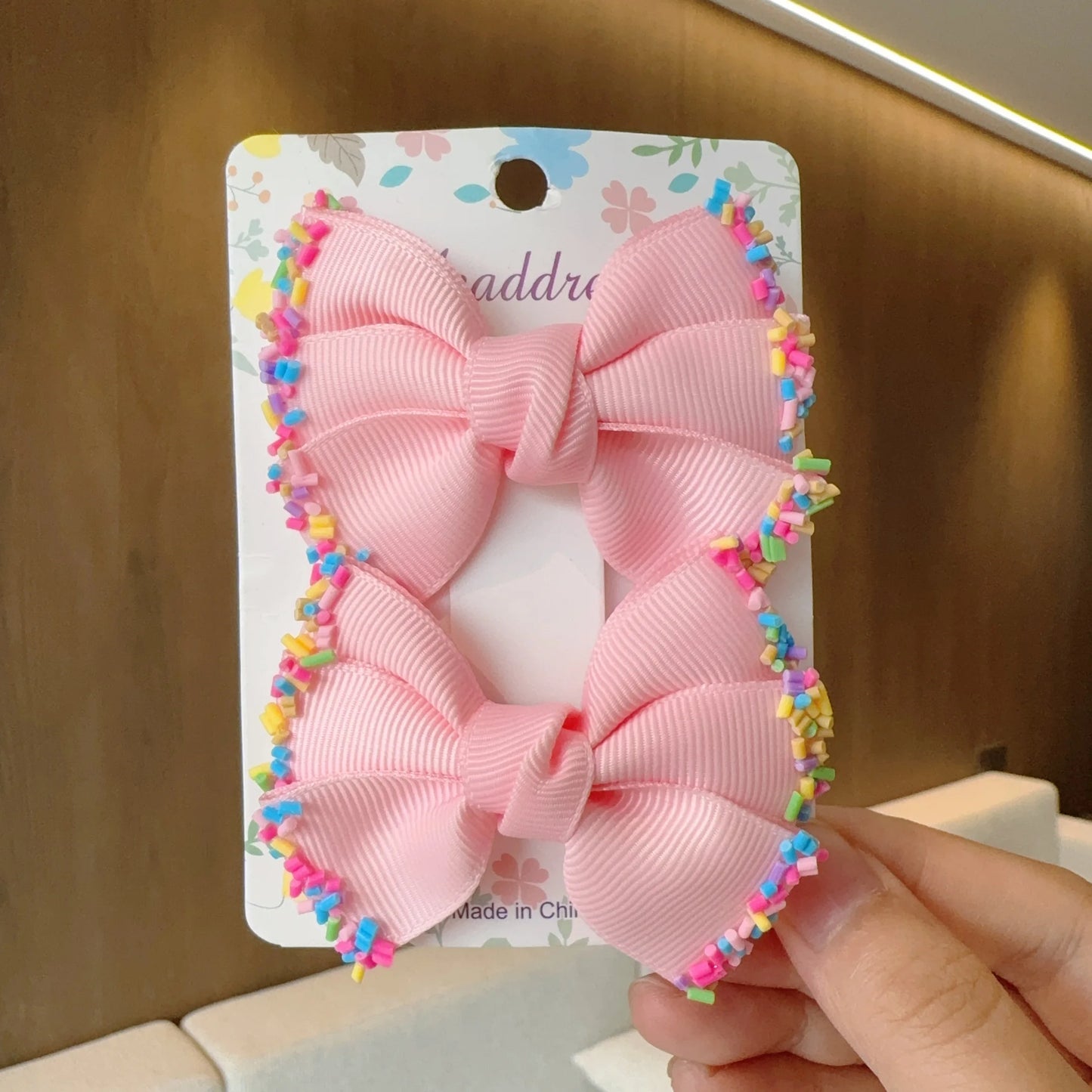 2 uds. De lazos para el pelo lisos para bebé, pinzas para el pelo, horquilla con lazo para niña, pasadores con lazo, accesorios para el cabello para niños