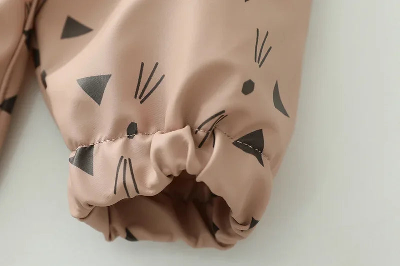 Babero suave impermeable para bebé, paño de alimentación ajustable de manga larga para niño pequeño y niña, bata de pintura, delantal para comer comida infantil