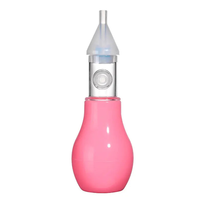 Aspirador Nasal de silicona para bebé, bomba de succión, limpiador de nariz, dispositivo de limpieza de nariz relajante, herramientas de limpieza Nasal
