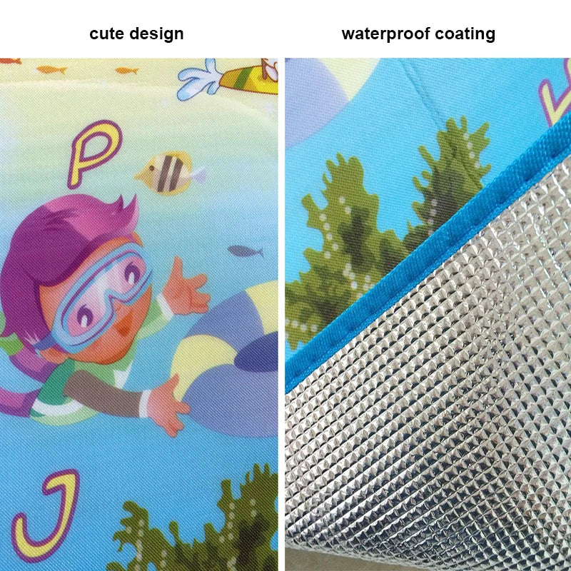 Alfombra de juego para bebés de 120x90cm, alfombra para actividades EPE, gimnasio, esteras para gatear, alfombra de juego para bebés, alfombra para niños, suelo, juguetes de espuma Eva para recién nacidos