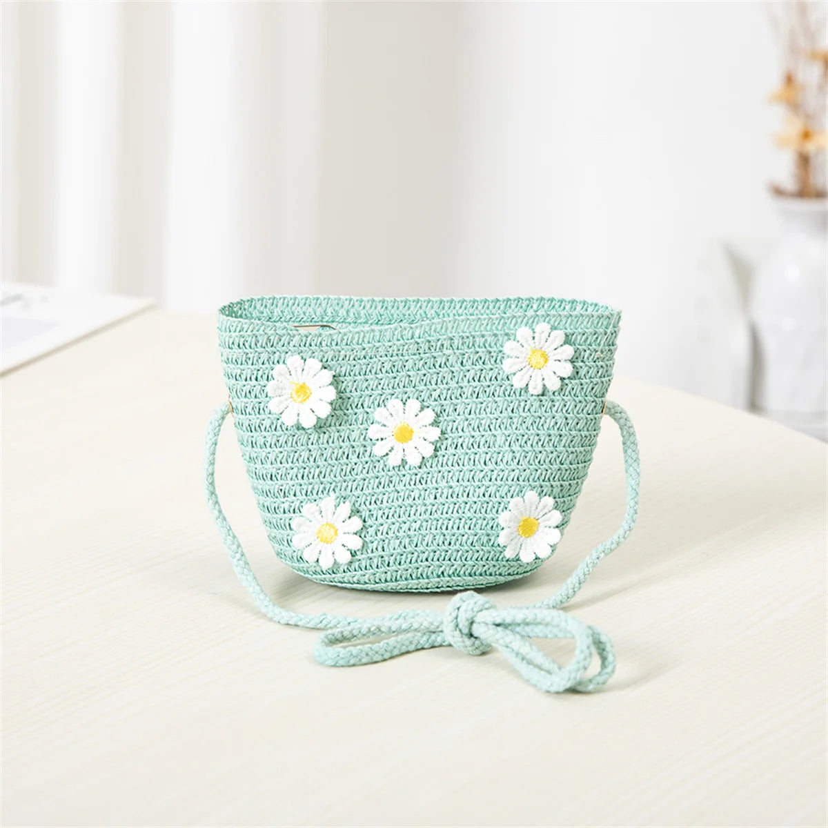 Sombrero de Sol para niños y niñas, conjunto de gorro con bolsa de paja, protección solar de viaje para bebé, sombreros de playa, sombrero de pescador para el sol, novedad de verano