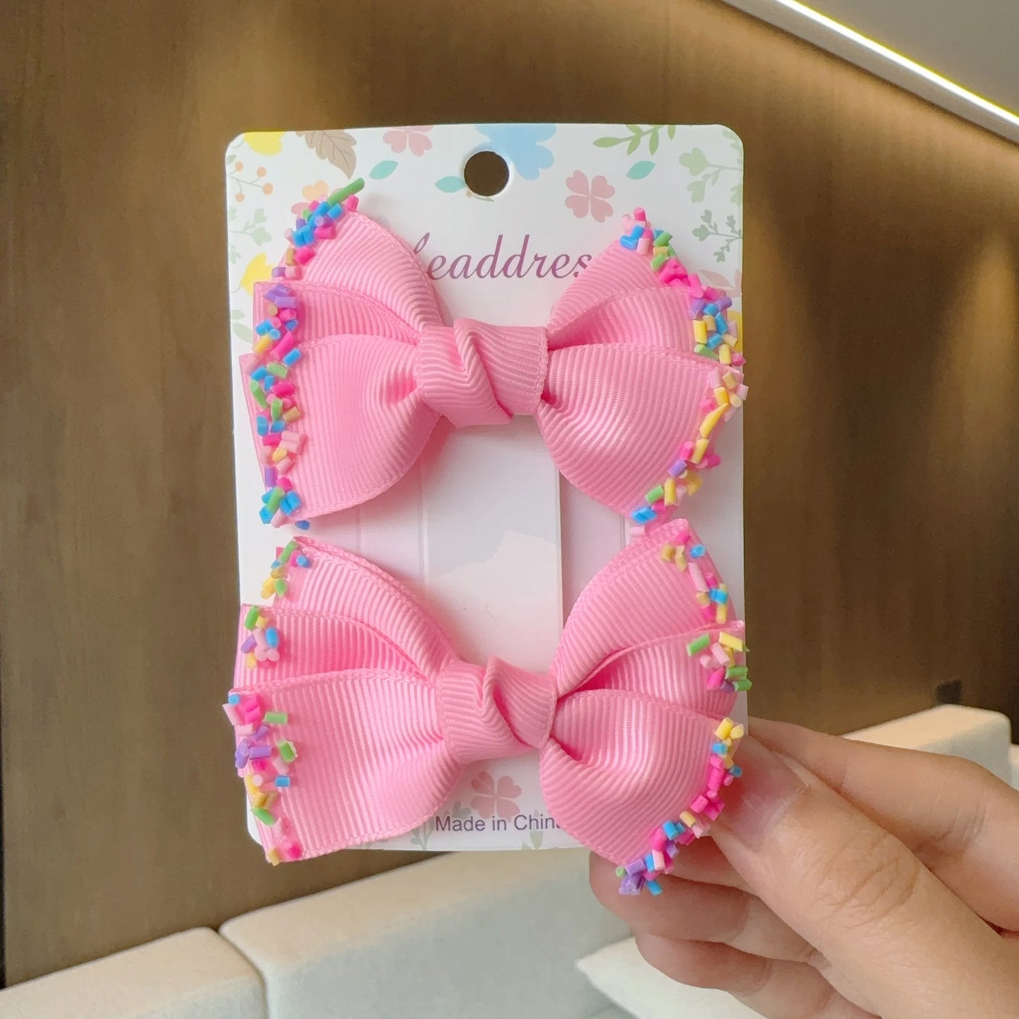 2 uds. De lazos para el pelo lisos para bebé, pinzas para el pelo, horquilla con lazo para niña, pasadores con lazo, accesorios para el cabello para niños
