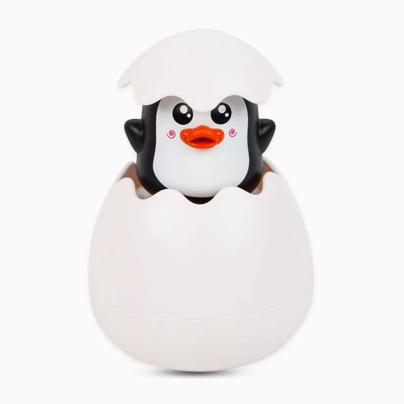 Juguete de baño para bebé, bonito pato, pingüino, huevo, rociador de agua, rociador de baño, ducha rociadora, juguetes de agua para nadar, regalo para niños