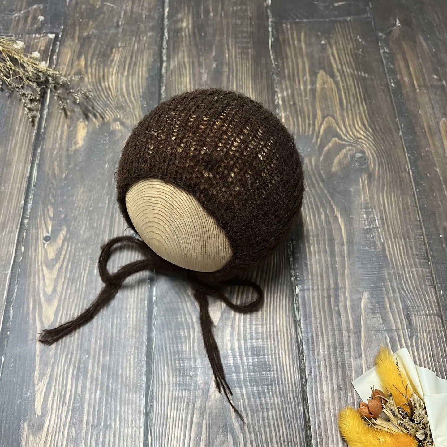 Accesorios de fotografía recién nacido elásticos Don & Judy, conjunto de envoltura con sombrero, Mohair tejido a mano suave, fondo para sesión de fotos de bebés, juegos de 2 uds.