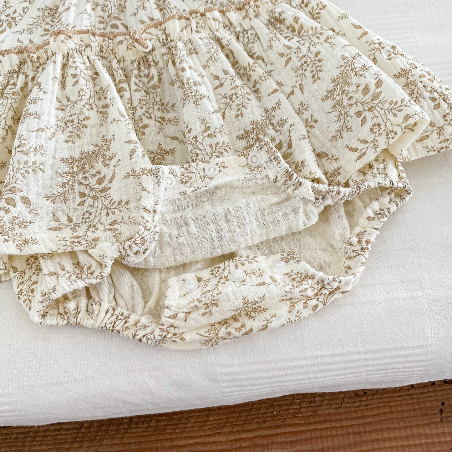 Pelele de verano para bebé, mono infantil, informal, Floral, Mangas de casquillo, 0 a 2 años