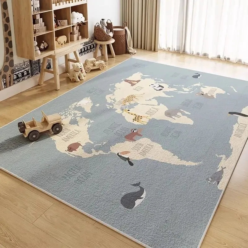 Alfombra de astronautas espaciales para sala de estar, decoración del hogar, sofá, mesa, alfombras de área grande, dormitorio, mesita de noche, alfombrilla para puerta de baño