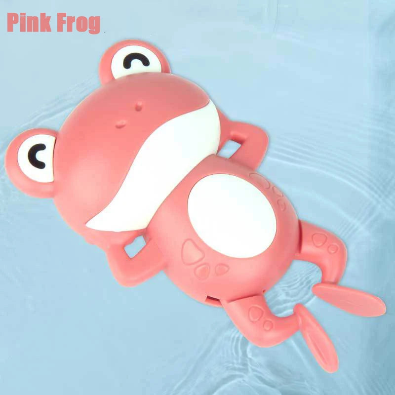 Juguetes de baño para bebé, bonito baño, tortuga, ballena, piscina, playa, cadena clásica, mecanismo de relojería, juguete de agua para niños, juguetes para jugar en el agua