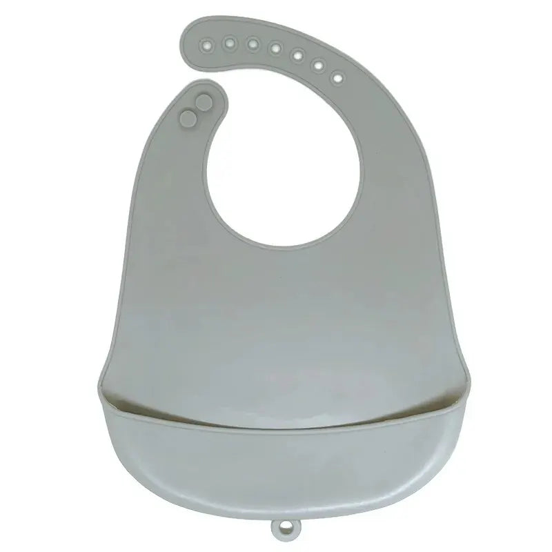 Baberos de silicona para comer para bebés, Baberos para bebés fáciles de limpiar, toalla babeante, Baberos impermeables de silicona para niños