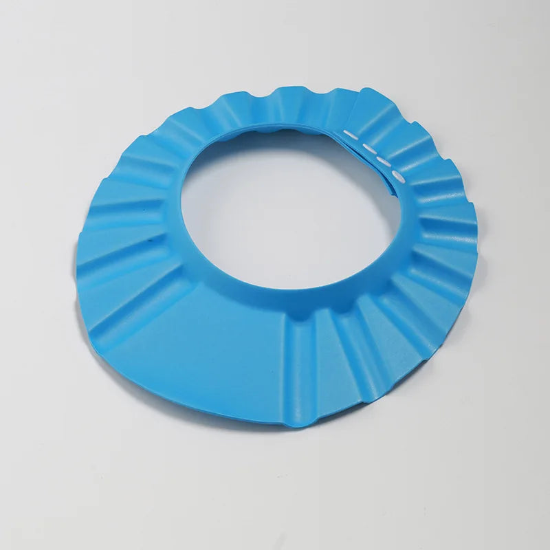 Gorro suave para Baby Shower, gorro ajustable para lavar el cabello para niños, protección para los oídos, champú seguro para niños, ducha de baño, protege la cubierta de la cabeza