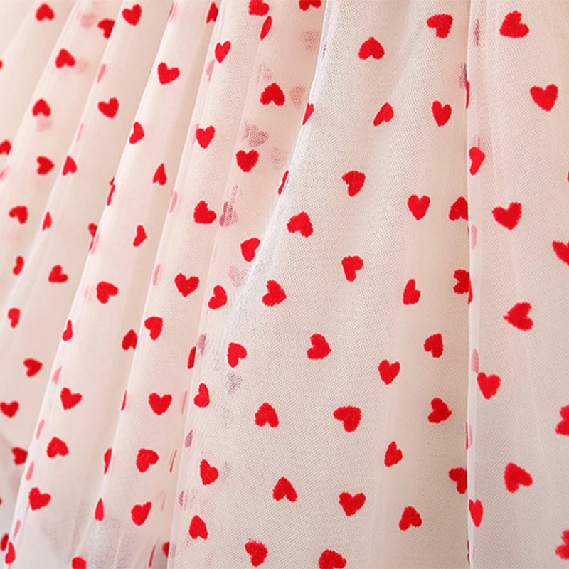 (0-3 años) Vestido de princesa con mangas voladoras y lazo para niña de verano, vestido de cumpleaños de Little Love de Edición coreana