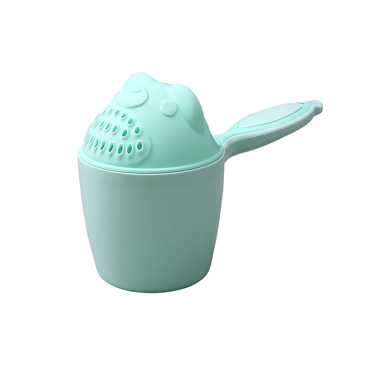 Gorros de baño de dibujos animados para bebé, taza de champú para niños, cucharas de baño para Baby Shower, taza para lavar el cabello, herramienta de baño para niños