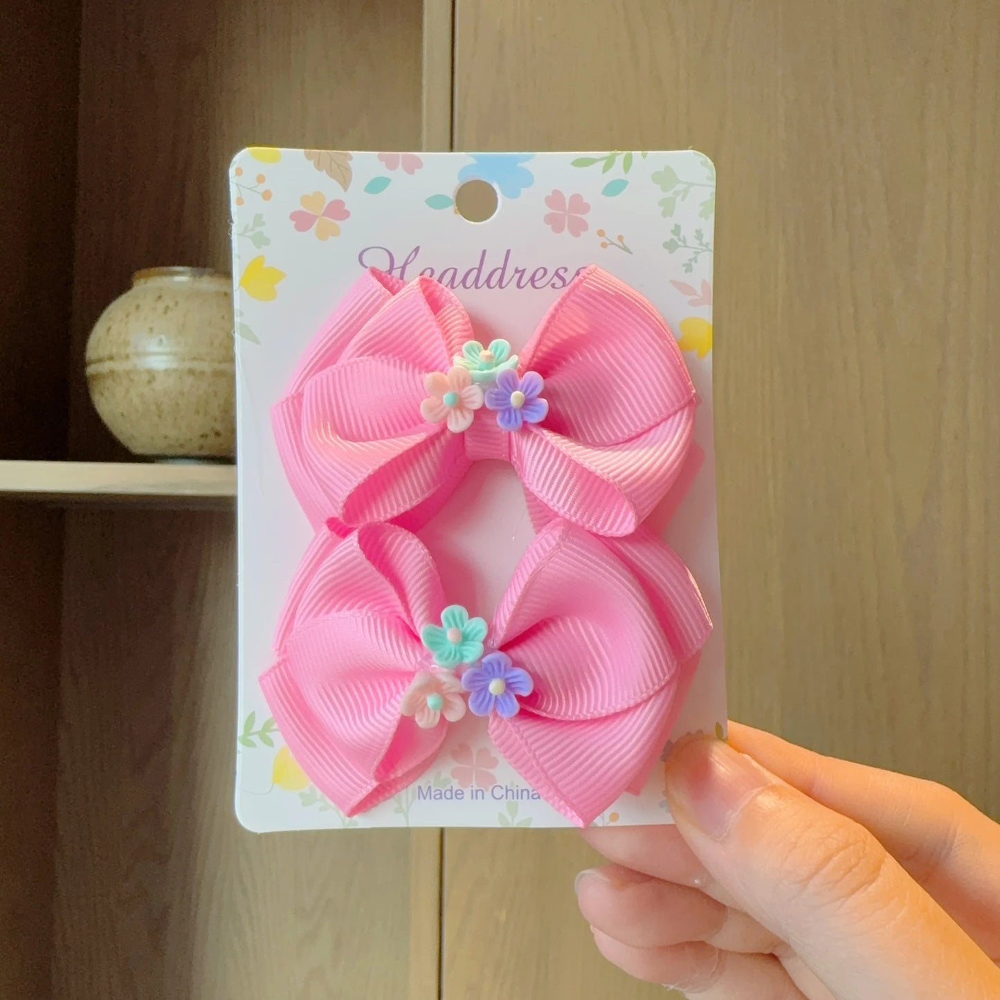 2 uds. De lazos para el pelo lisos para bebé, pinzas para el pelo, horquilla con lazo para niña, pasadores con lazo, accesorios para el cabello para niños
