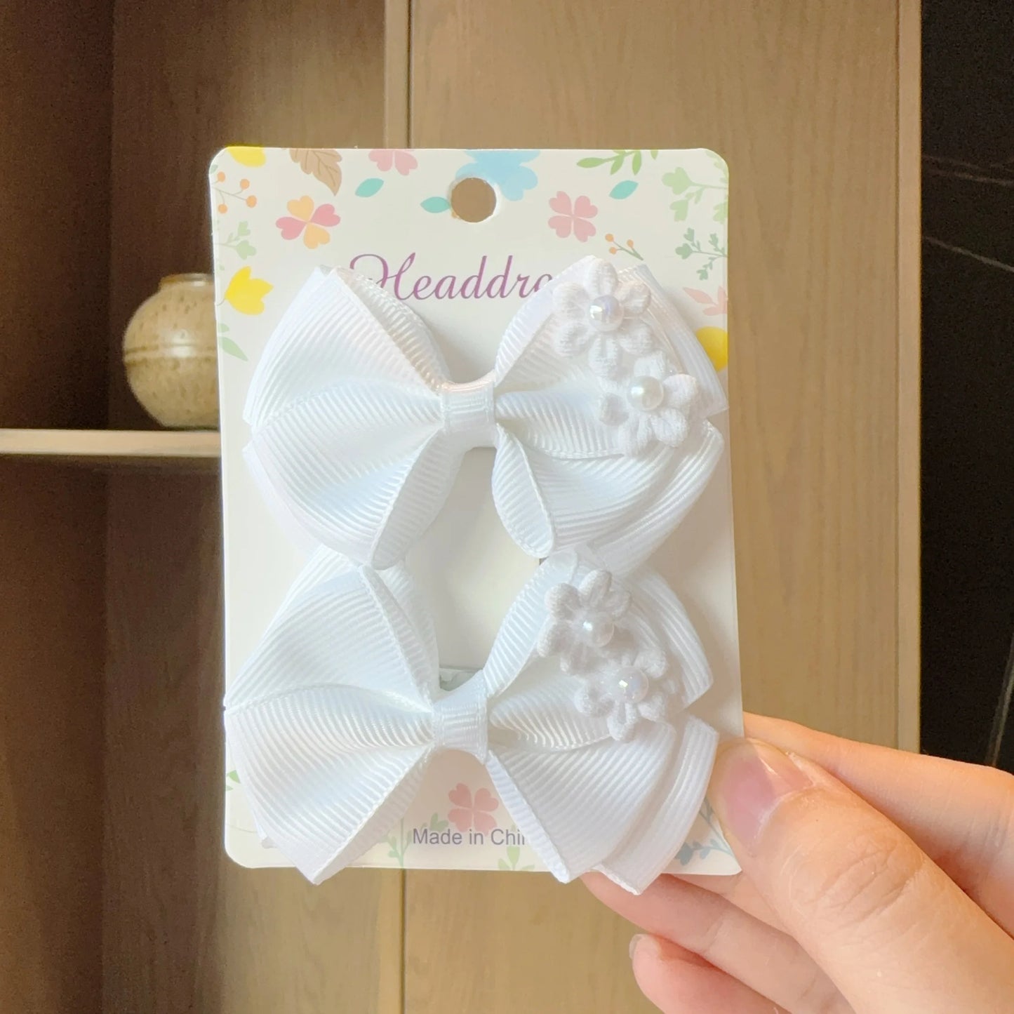2 uds. De lazos para el pelo lisos para bebé, pinzas para el pelo, horquilla con lazo para niña, pasadores con lazo, accesorios para el cabello para niños