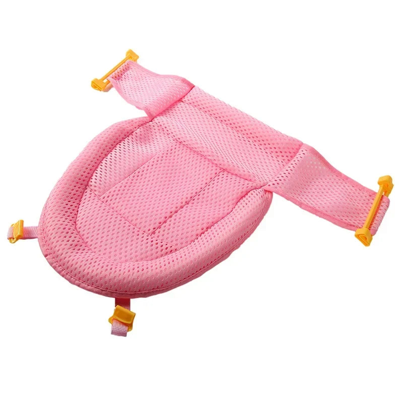 Alfombra de baño para bebé, red en T ajustable para recién nacido, Protector de baño, accesorios de baño, productos para bebé, estera y ducha plegables