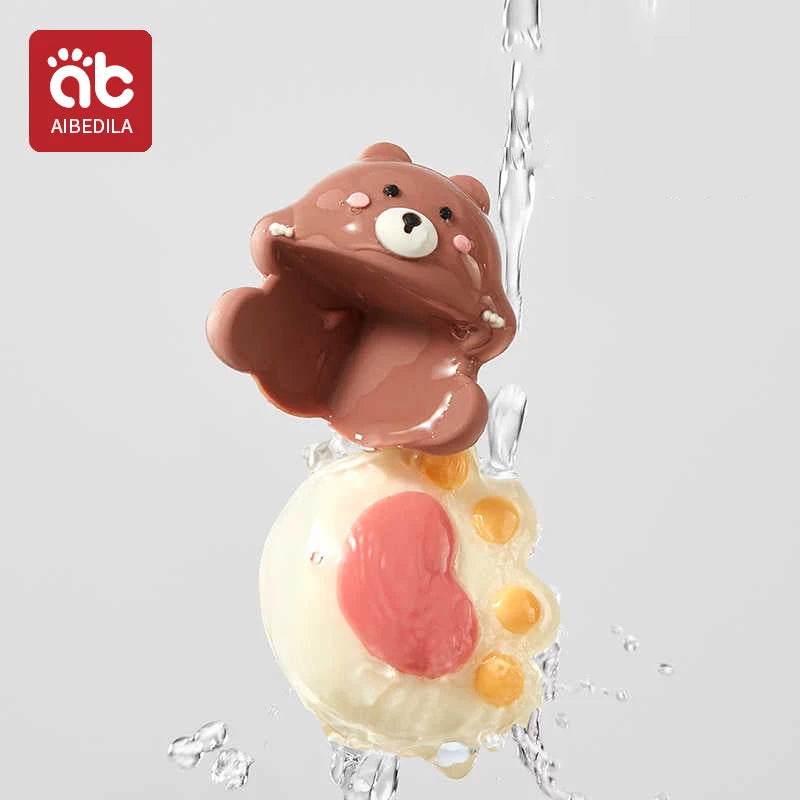 AIBEDILA niños silicona anticolisión ángulo dibujos animados lindo protección de seguridad esquina mesa pasta juegos de protección de seguridad para bebés