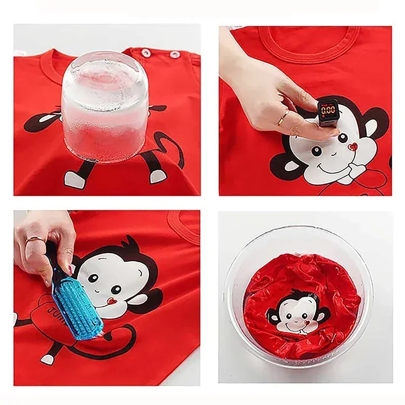 2025 New Korean Style Kids Cotton Short Sleeve Outfits Summer Girls Boys T-shirts Two-Piece Set Baby Infant Clothes