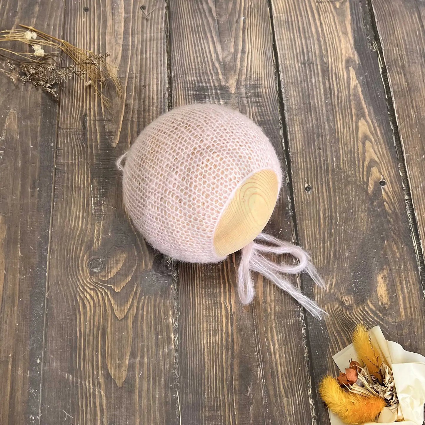 Accesorios de fotografía recién nacido elásticos Don & Judy, conjunto de envoltura con sombrero, Mohair tejido a mano suave, fondo para sesión de fotos de bebés, juegos de 2 uds.