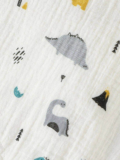 Camiseta de manga corta de verano para bebés, traje de Animal con tirantes para la moda diaria, 2 uds.