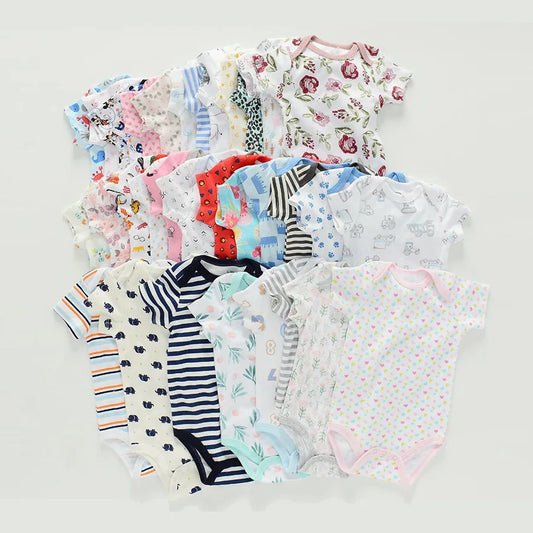 Body de bebé de 1-2 piezas para recién nacidos, pelele de verano para bebé, ropa para niña/niño de 0 a 12M, ropa para recién nacido, ropa infantil suave y ajustada para bebé