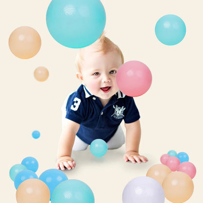 20 unids/lote de bolas de PE seguras de 5,5 cm para piscina seca, juguetes ecológicos para bebés, parque infantil, tienda, juguetes para niños, bolas suaves de océano