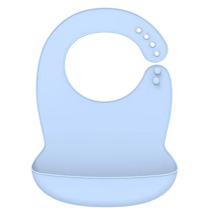 Babero de silicona para bebé, Baberos impermeables con goteo de Saliva y plátano, delantales comestibles suaves para alimentación de recién nacido, bufanda ajustable para eructar para bebé