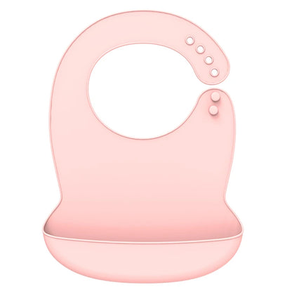 Babero de silicona para bebé, Baberos impermeables con goteo de Saliva y plátano, delantales comestibles suaves para alimentación de recién nacido, bufanda ajustable para eructar para bebé