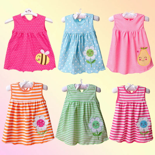 Vestido de algodón para bebé, ropa infantil de moda, estilo floral, Princesa, novedad de verano