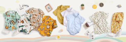 Sanlutoz, monos de verano para bebés, monos de algodón de manga corta para bebés, ropa a cuadros, monos a la moda