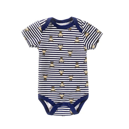 Body de bebé de 1-2 piezas para recién nacidos, pelele de verano para bebé, ropa para niña/niño de 0 a 12M, ropa para recién nacido, ropa infantil suave y ajustada para bebé