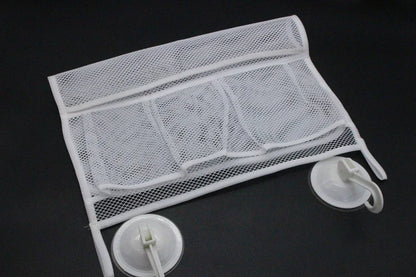 Organizador de juguetes de baño para bebé, Animal de dinosaurio, almacenamiento ordenado para niños, succión, baño, bañera, muñeca, bolsa colgante, cesta, bolsa de malla, juguetes acuáticos