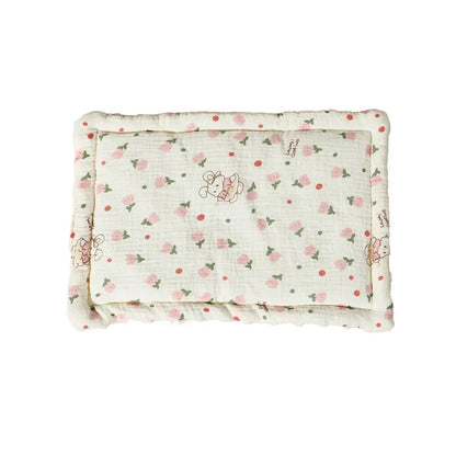 Almohadillas para recién nacido, almohada Universal de algodón transpirable, absorción del sudor, 0 a 6 meses