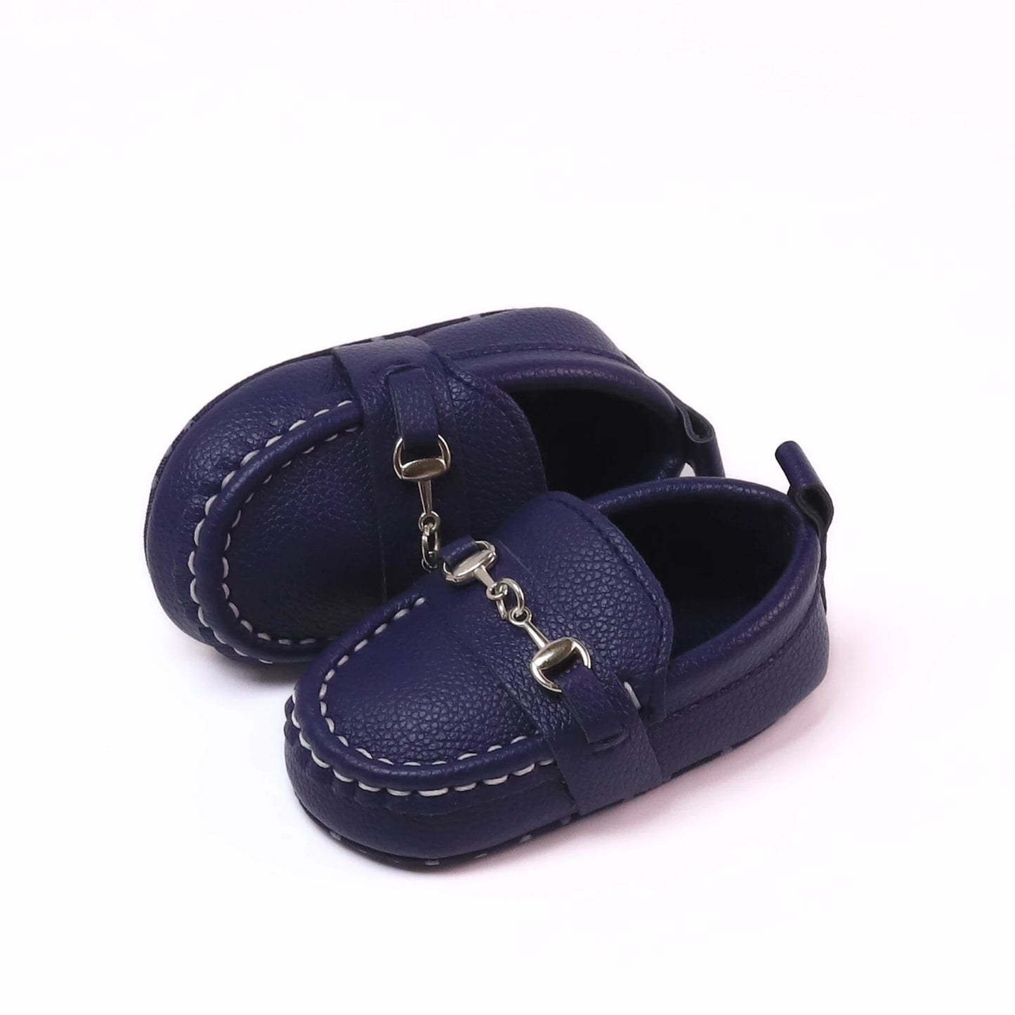 Zapatos mocasines informales sin cordones para bebés, zapatos planos antideslizantes ligeros y cómodos para caminar en interiores y exteriores, primavera