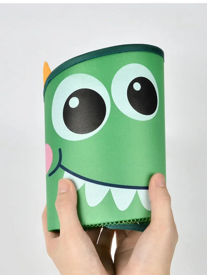 Organizador de juguetes de baño para bebé, Animal de dinosaurio, almacenamiento ordenado para niños, succión, baño, bañera, muñeca, bolsa colgante, cesta, bolsa de malla, juguetes acuáticos