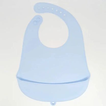 Baberos de silicona para comer para bebés, Baberos para bebés fáciles de limpiar, toalla babeante, Baberos impermeables de silicona para niños