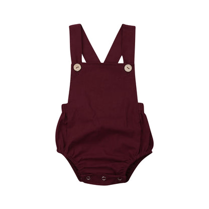 Ropa de verano para bebé de 0 a 3 años, Body de algodón para recién nacido, niño y niña, mono informal liso a rayas, trajes, traje de sol 2021